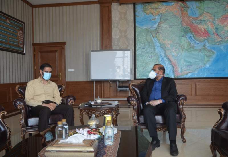دیدار «روشنفکر» با فرمانده قرارگاه سازندگی خاتم الانبیاء (ص)/ تسریع در روند سد تنگ سرخ