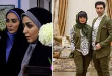 (تصاویر) تفاوت «بازیگران زن تلویزیون» از جلوی دوربین تا پشت صحنه