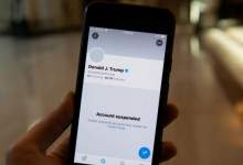 توییتر ترامپ برای همیشه تعلیق شد