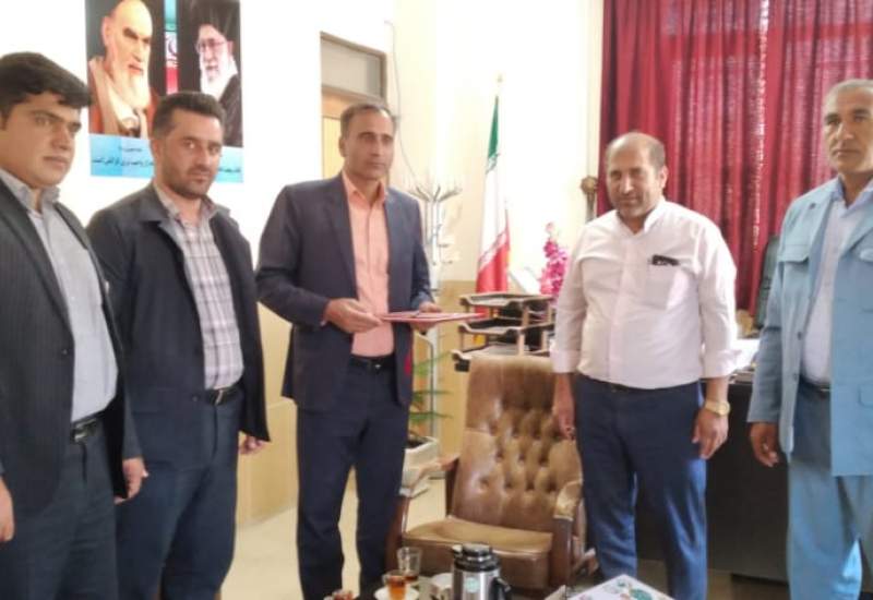 دیدار اعضای شورای اسلامی شهرستان مارگون با شهردار