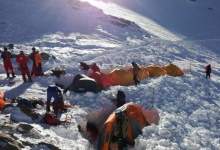 گرفتار شدن هفت کوهنورد در ارتفاعات دنا