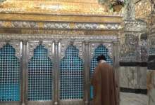 تصاویری از زیارت نوروزی رهبر انقلاب از حرم حضرت عبدالعظیم حسنی(ع)  <img src="/images/video_icon.png" width="11" height="10" border="0" align="top">