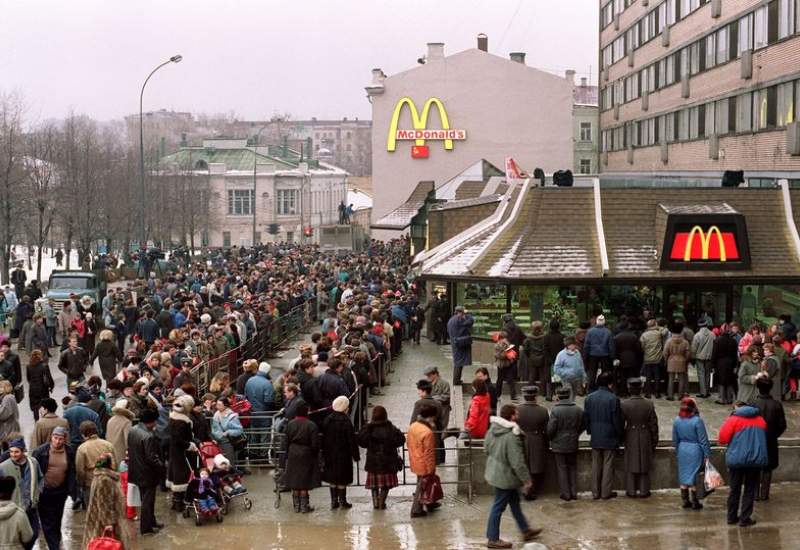 ماجرای ورود و خروج مک دونالد از روسیه