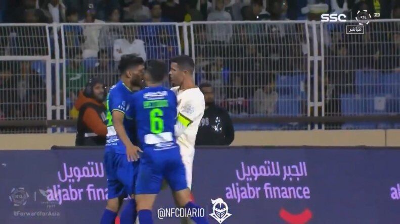 رونالدو با عرب‌ها سرشاخ شد!