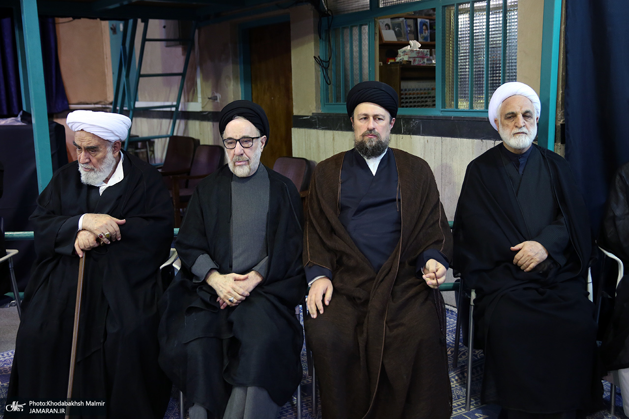 مراسم تشییع آیت الله شیخ حسن صانعی