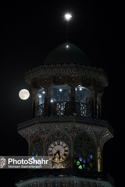 (تصاویر) ابرماه آبی