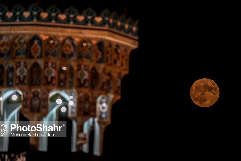 (تصاویر) ابرماه آبی