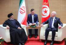 دیدار رئیسی با رئیس جمهور تونس