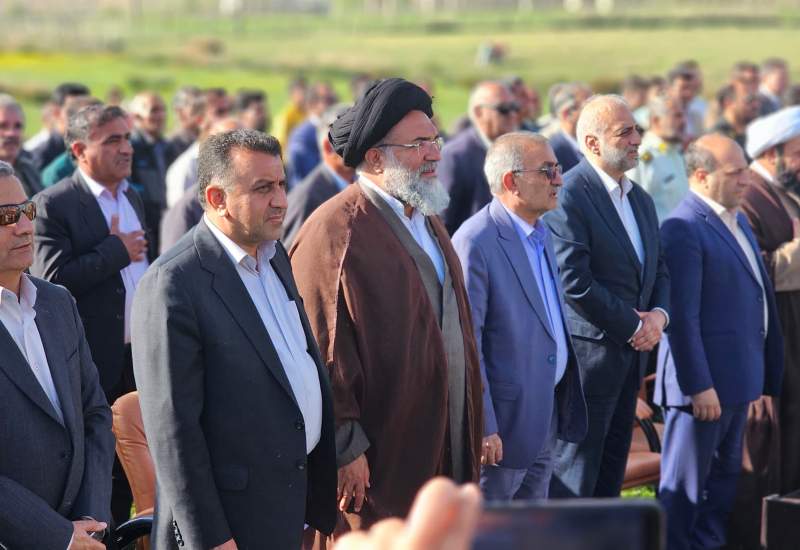 تصاویر | آغاز تحول صنعتی در کهگیلویه و بویراحمد؛ کلنگ‌زنی کارخانه 504 میلیون دلاری خودروهای هیبریدی در مارگون