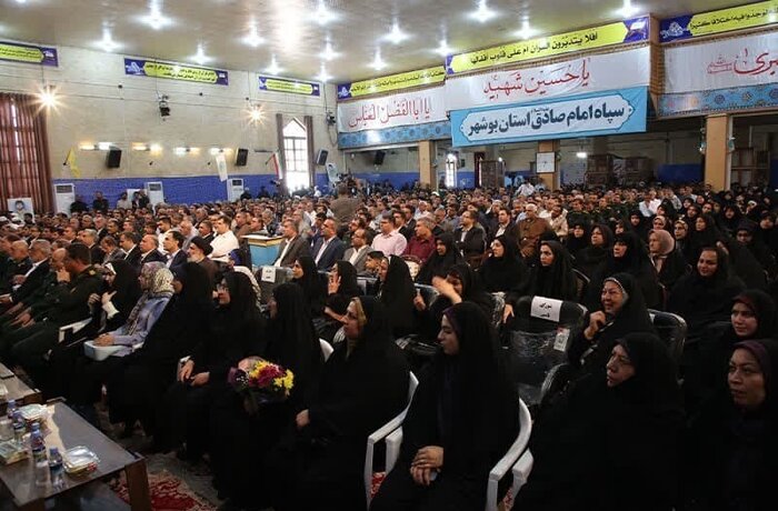 تصاویر | معارفه سردار حمید خرمدل به‌عنوان فرمانده سپاه امام صادق (ع) استان بوشهر