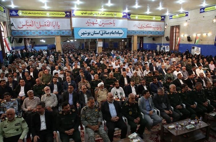 تصاویر | معارفه سردار حمید خرمدل به‌عنوان فرمانده سپاه امام صادق (ع) استان بوشهر