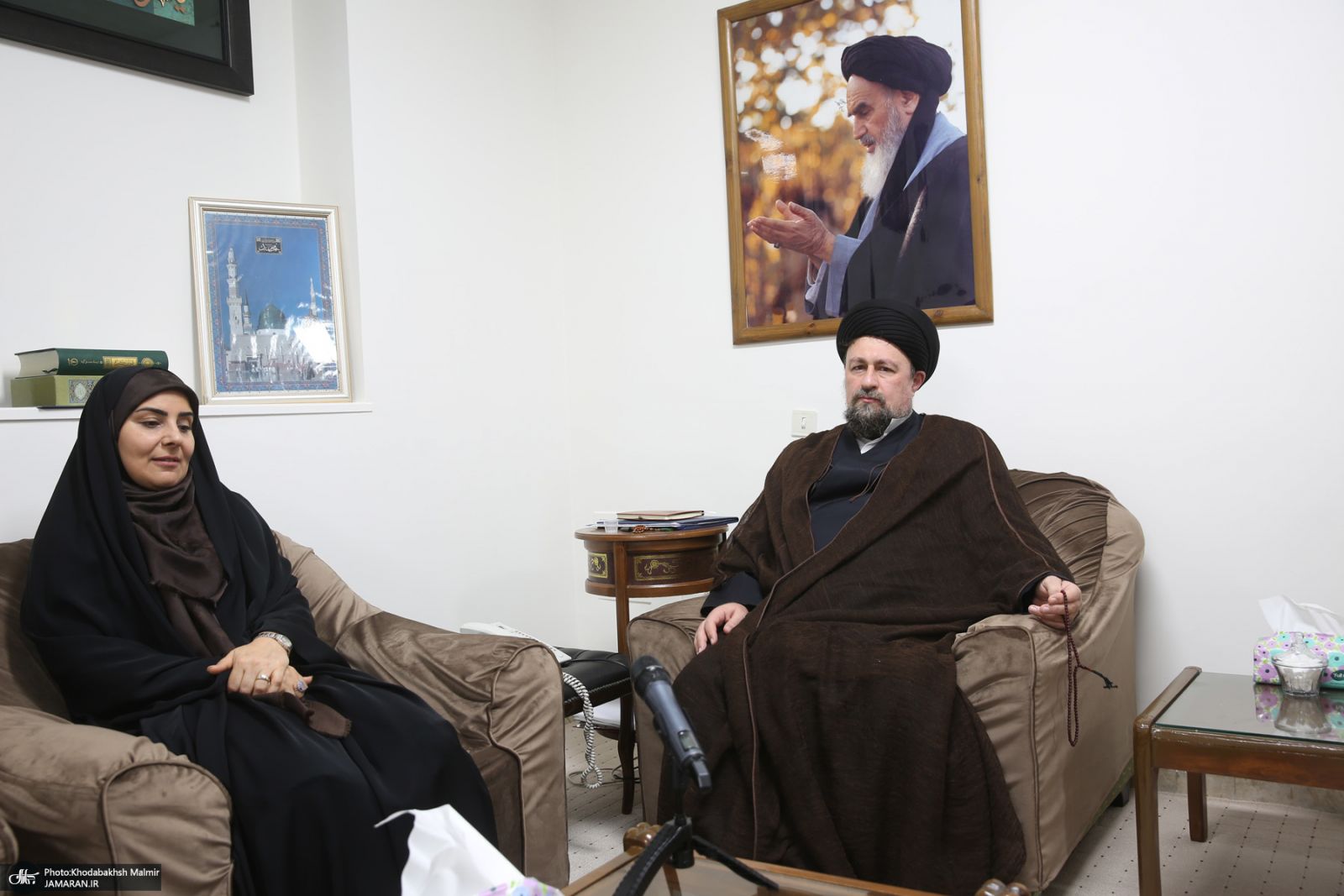 نظر سید حسن خمینی درباره فرزانه صادق 