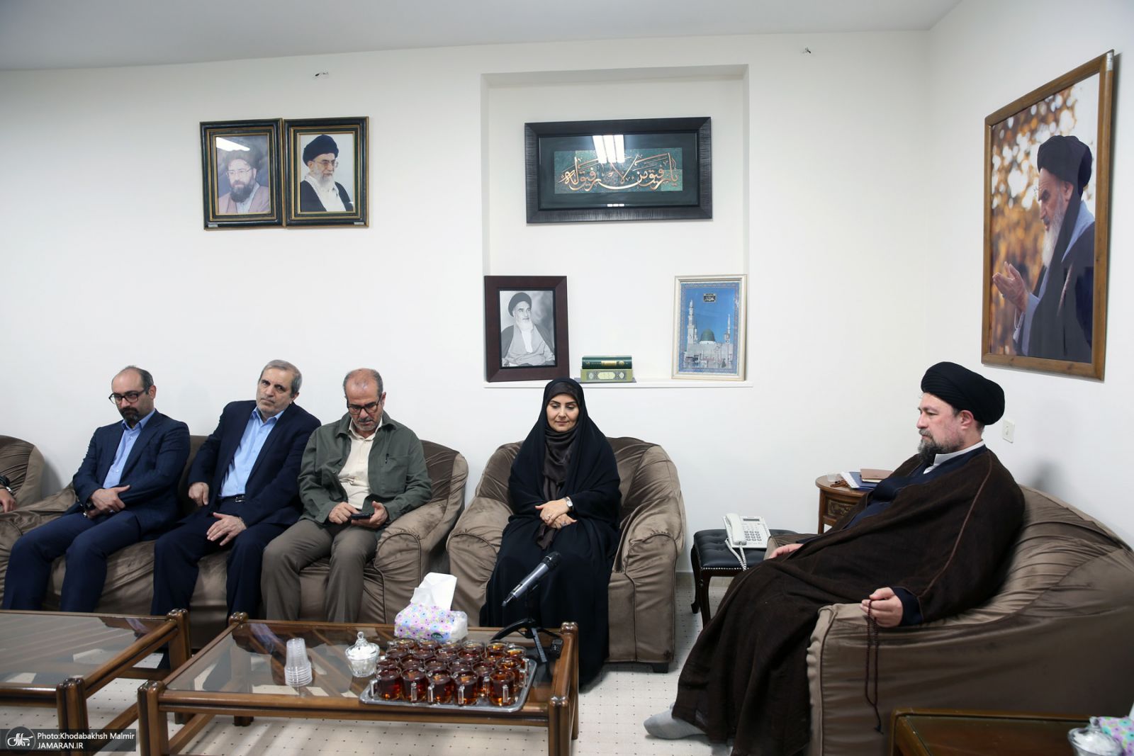 نظر سید حسن خمینی درباره فرزانه صادق 