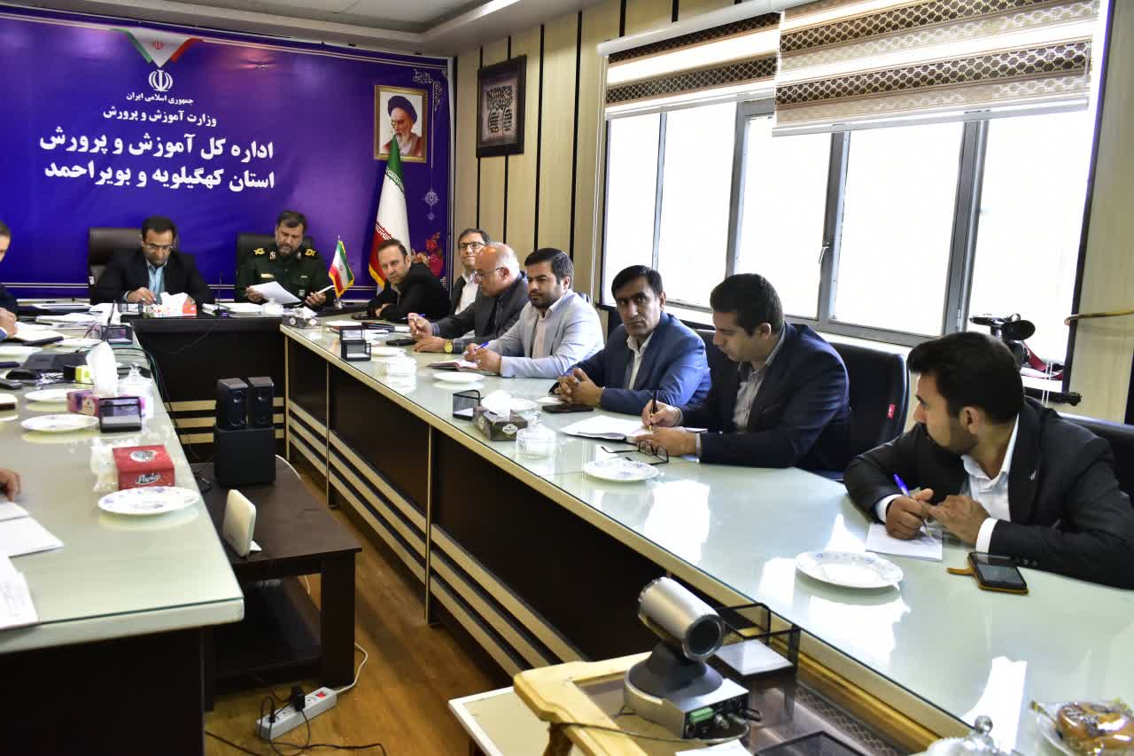 قدردانی رئیس سازمان بسیج دانشآموزی کشور از عملکرد مدیرکل آموزشوپرورش کهگیلویه و بویراحمد در طرح نماد