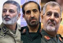 فرمانده جدید سپاه پاسداران انقلاب اسلامی، رئیس جدید ستاد کل نیروهای مسلح و جانشین سرلشکر رشید منصوب شدند + متن و تصاویر