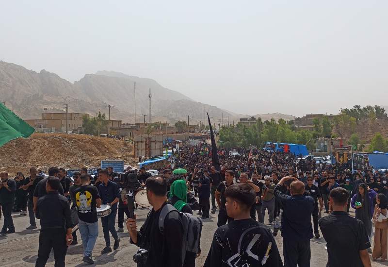 مراسم عزاداری روز عاشورا در شهرستان لنده+تصاویر  <img src="/images/picture_icon.png" width="11" height="10" border="0" align="top">