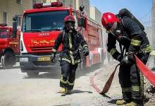 انفجار در یکی از برج‌های منطقه چیتگر تهران