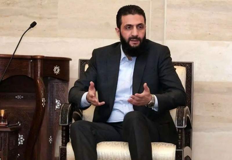 الجولانی: سوریه در «معرکه‌ای بزرگ» قرار دارد و هیچ‌کس از ما حمایت نمی‌کند/ دشمن اسرائیلی قصد دارد کشور ما را به جنگ و جدایی‌طلبی بکشاند، اما دمشق هیچ‌گاه مکانی برای ماجراجویی‌های خارجی نخواهد بود/ دولت ما بر اساس آرزو‌ها و امید‌های مردم برای ساختن آینده‌ای بهتر تشکیل شده