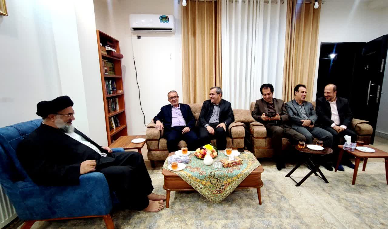 تصاویر | دیدار مردادی رحمانی با امام جمعه یاسوج