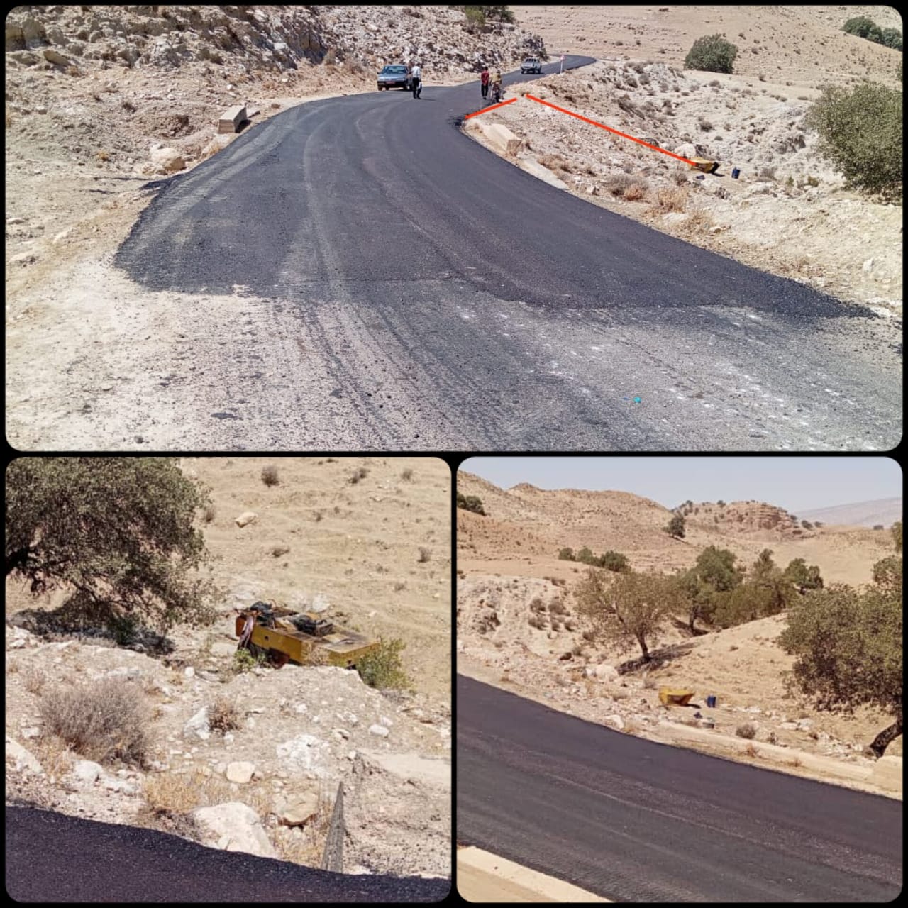 مرگ راننده غلطک در بهمئی