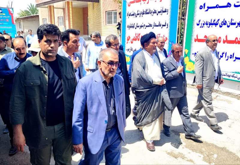 تصاویر | افتتاح ساختمان بهداشت و درمان شهرستان کهگیلویه پس از ۹ سال وقفه با حضور استاندار / چه عواملی باعث این وقفه شدند؟