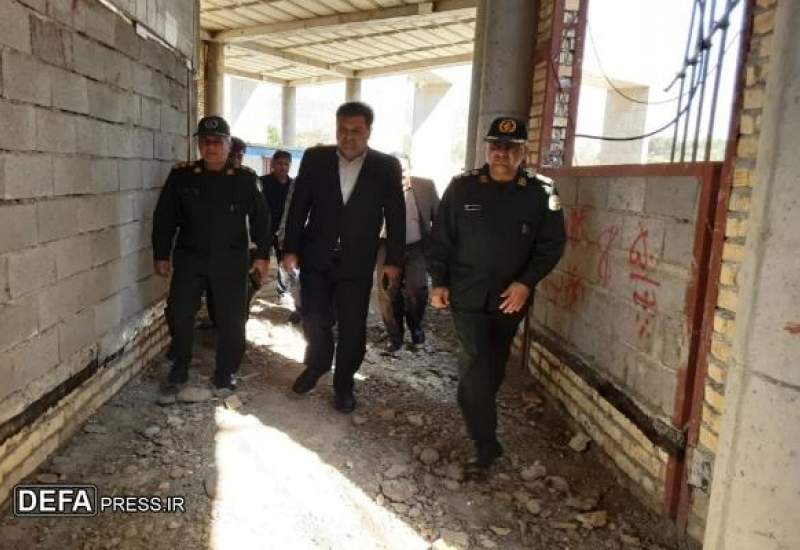 بازدید مدیران از پروژه موزه دفاع مقدس کهگیلویه و بویراحمد