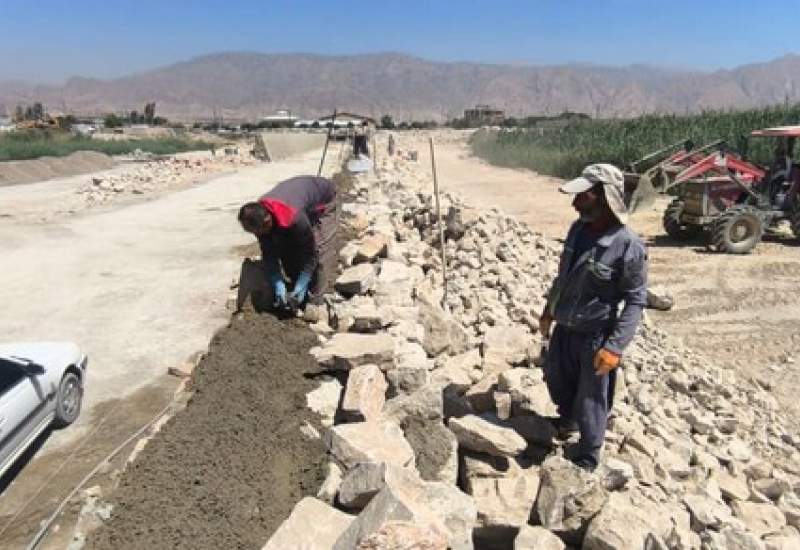پیشرفت ۵۰ درصدی پروژه احداث کانال ضلع غربی فرودگاه دوگنبدان  <img src="/images/picture_icon.png" width="11" height="10" border="0" align="top">