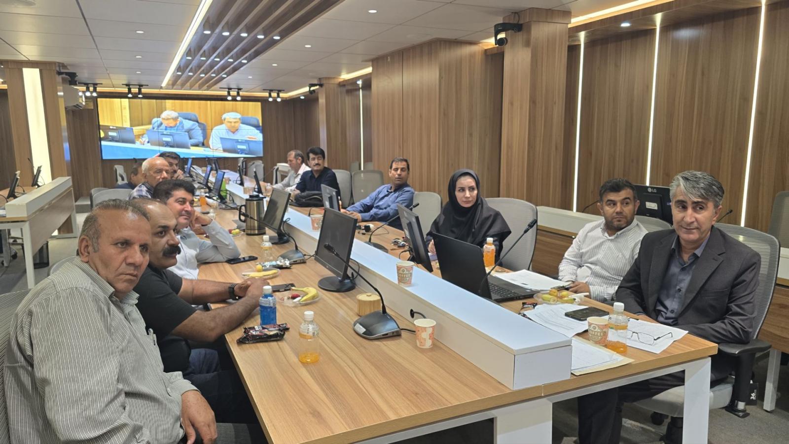 بررسی پروژه‌های کشاورزی شهرستان باشت با حضور مدیران استانی