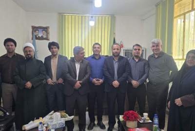 تصاویر | دیدار فرماندار و شهردار باشت با مسئولان قضایی  
