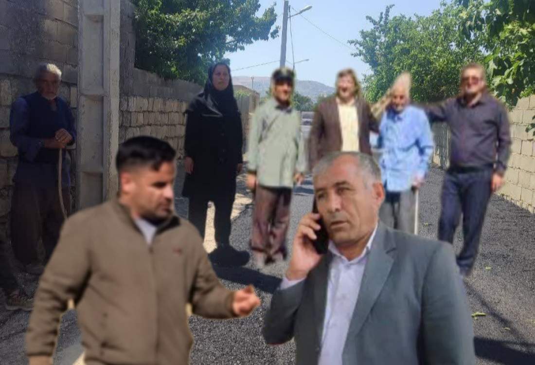 آسفالت بیش از 8000 متر از معابر روستایی در هادی آباد دمچنار