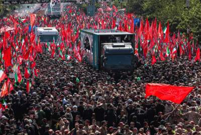 تصاویر | مراسم تشییع پیکر رهبر شهید انقلاب - 6  