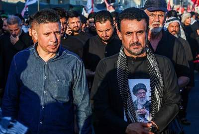 تصاویر | تشییع پیکر رهبر شهید انقلاب در نجف -2  