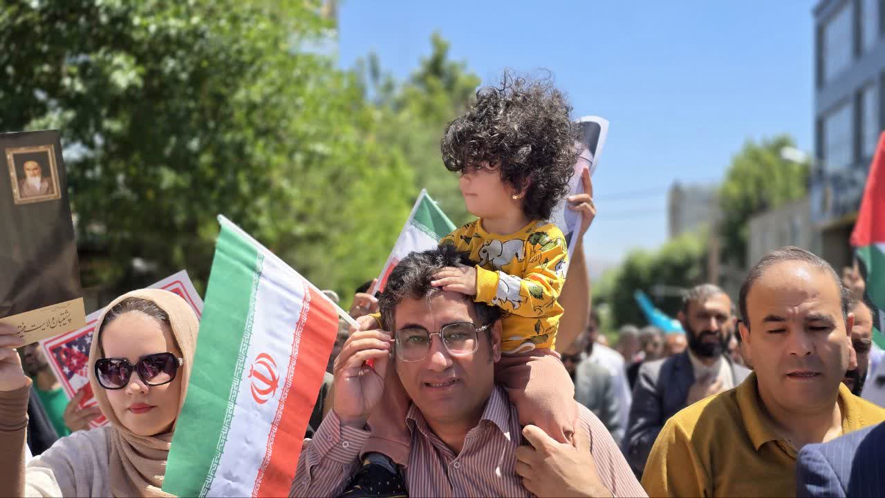 تصاویر | راهپیمایی خشم و نصر در یاسوج همزمان با سراسر کشور